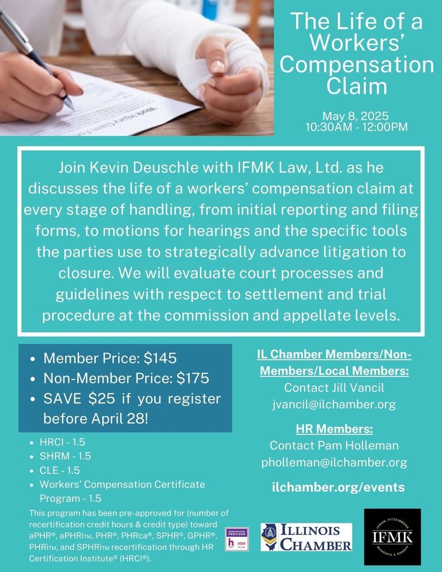 5.8.25 Webinar The Life of a Workers Compensation Claim